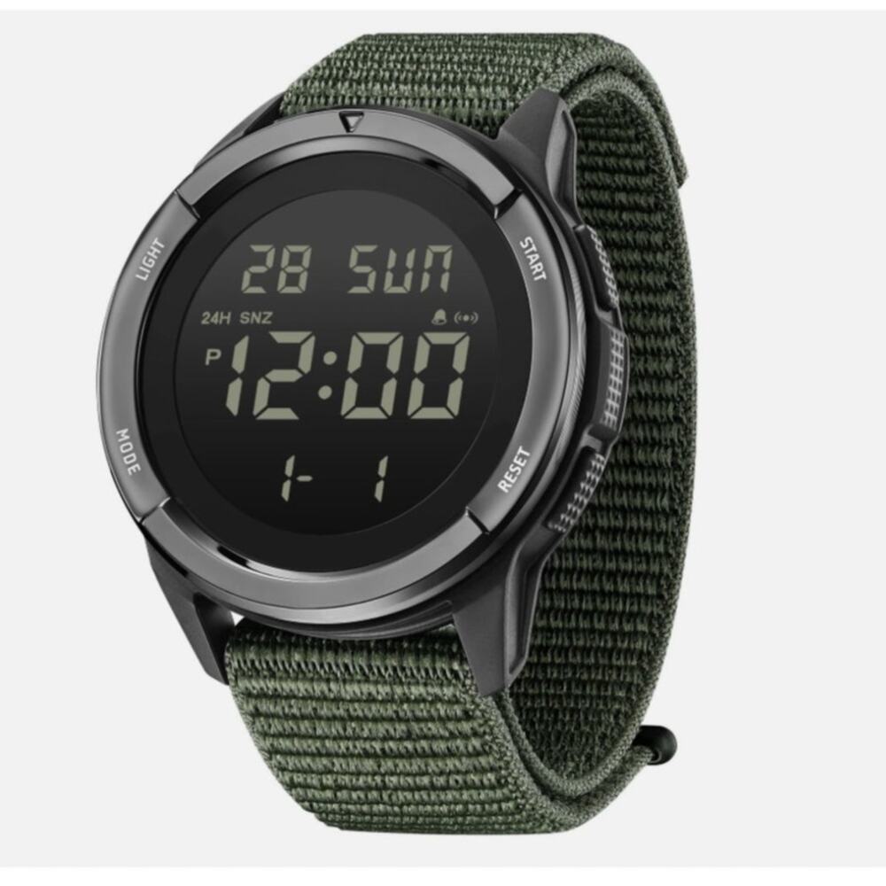North Edge Alps Men's Watch Digital Ourdoor Waterproof Compass